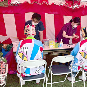 とよかわおいでん祭鍼灸体験ボランティア