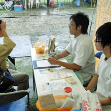 2011/5/28豊川おいでん祭にて鍼灸ボランティアをおこないました
